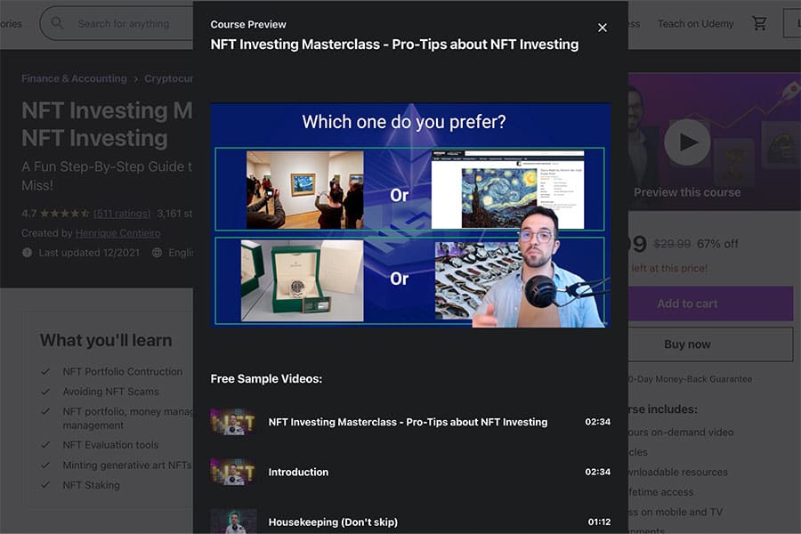 My Transformative Journey: Unveiling the Secrets of an NFT Course